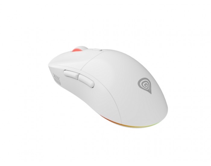 Мишка Genesis Wireless Gaming Mouse Zircon XIII Custom Wireless 26000 DPI White