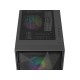 Кутия за компютър Genesis PC Case DIAXID 605 RGB Mini Tower Window, Black