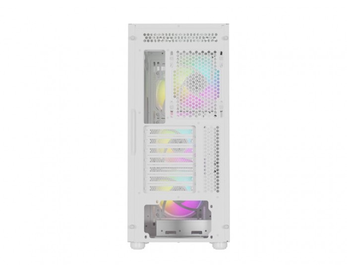 Кутия за компютър Genesis PC Case DIAXID 605 RGB Mini Tower Window, White