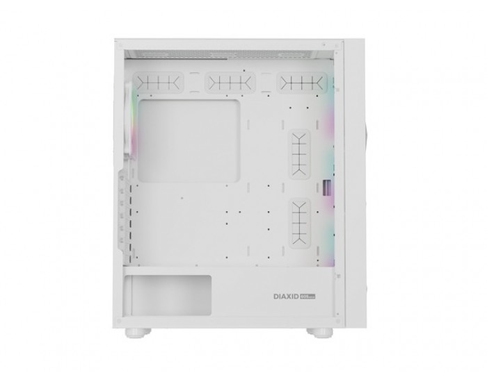 Кутия за компютър Genesis PC Case DIAXID 605 RGB Mini Tower Window, White