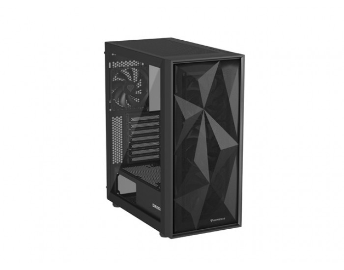 Кутия за компютър Genesis PC Case DIAXID 605F Mini Tower Window, Black