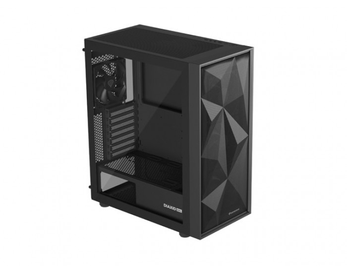 Кутия за компютър Genesis PC Case DIAXID 605F Mini Tower Window, Black