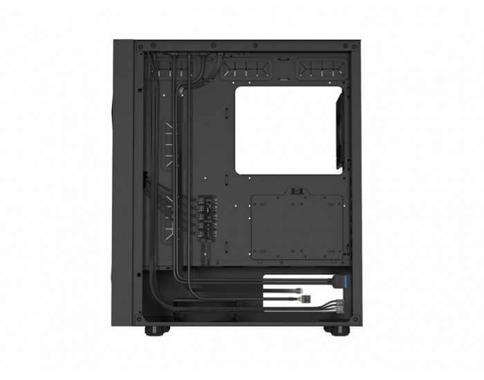 Кутия за компютър Genesis PC Case DIAXID 605F Mini Tower Window, Black