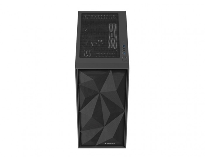 Кутия за компютър Genesis PC Case DIAXID 605F Mini Tower Window, Black