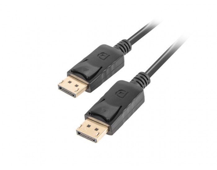 Кабел Lanberg display port M/M cable 1m 4K ,black