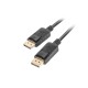 Кабел Lanberg display port M/M cable 1m 4K ,black