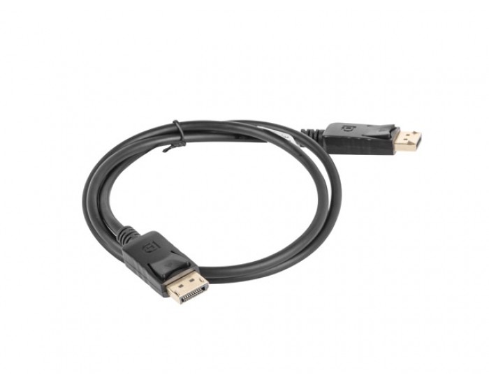 Кабел Lanberg display port M/M cable 1m 4K ,black