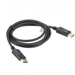 Кабел Lanberg display port M/M cable 1.8m 4K, black - Lanberg