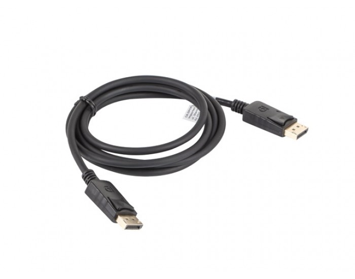 Кабел Lanberg display port M/M cable 1.8m 4K, black