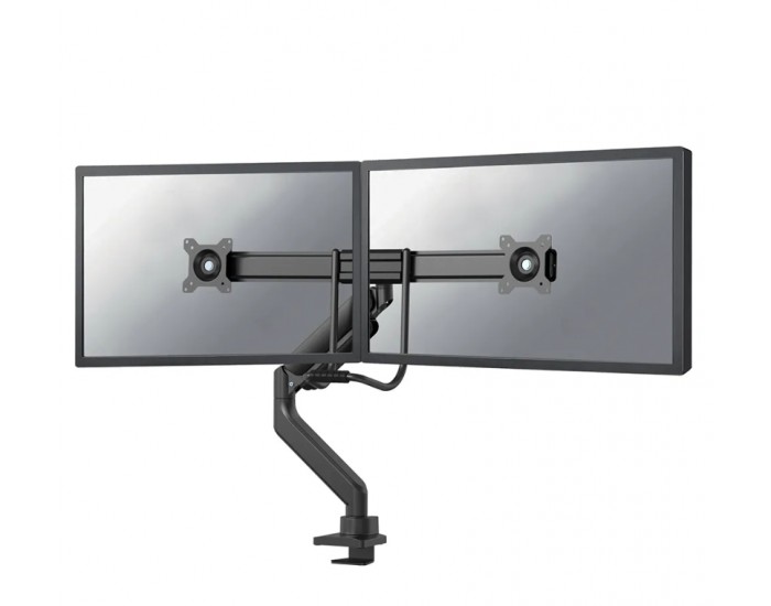 Стойка Neomounts by NewStar Screen Desk Mount 2 screens (topfix clamp & grommet), Black