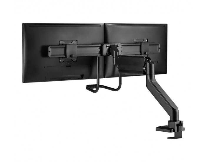 Стойка Neomounts by NewStar Screen Desk Mount 2 screens (topfix clamp & grommet), Black