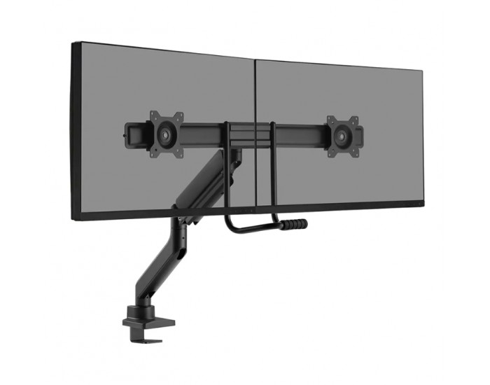 Стойка Neomounts by NewStar Screen Desk Mount 2 screens (topfix clamp & grommet), Black