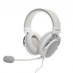 Слушалки Genesis Headset Toron 301 With Microphone, White - Офис