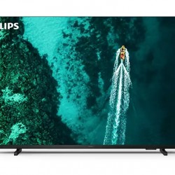 Телевизор Philips 50PUS7409/12, 50" 4K UHD LED, 3840x2160, DVB-T/T2/T2-HD/C/S/S2, 60Hz, Pixel Precise UHD, HDR+, Google TV, Dolby Atmos, VRR, 3*HDMI, 2*USB, 802.11ac, 20W RMS, Black - Офис