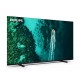 Телевизор Philips 50PUS7409/12, 50" 4K UHD LED, 3840x2160, DVB-T/T2/T2-HD/C/S/S2, 60Hz, Pixel Precise UHD, HDR+, Google TV, Dolby Atmos, VRR, 3*HDMI, 2*USB, 802.11ac, 20W RMS, Black