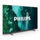 Телевизор Philips 55PUS7409/12, 55" 4K UHD LED, 3840x2160, DVB-T/T2/T2-HD/C/S/S2, 60Hz, Pixel Precise UHD, HDR+, Google TV, Dolby Atmos, VRR, 3*HDMI, 2*USB, 802.11ac, 20W RMS, Black