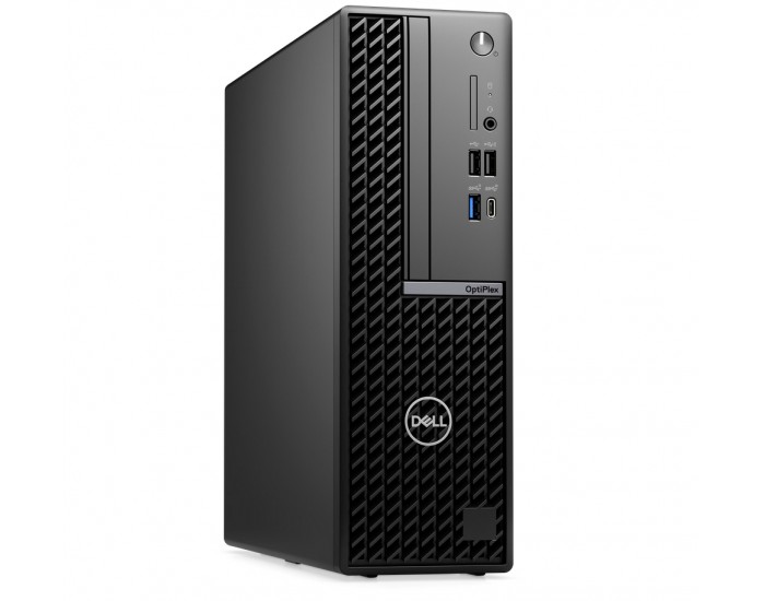 Настолен компютър Dell OptiPlex 7020 SFF Plus, Intel Core i5-14500 vPro (24MB Cache, 14 cores, up to 5.0 GHz), 16 GB: 2 x 8 GB, DDR5, 512GB SSD PCIe NVMe M.2, Intel Integrated Graphics, Wi-Fi 6E, Bulgarian Keyboard&Mouse, 260W, Win 11 pro, 3Y PS