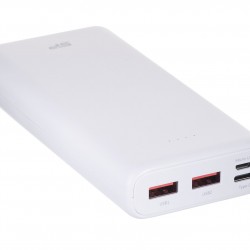 Silicon Power Power Bank, C20QC, 20000mAh, White, EAN: 4713436123187 - Батерии, Външни батерии