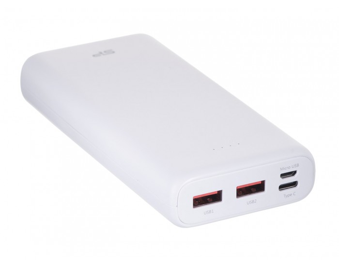 Silicon Power Power Bank, C20QC, 20000mAh, White, EAN: 4713436123187