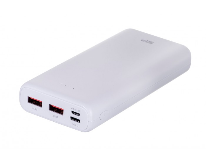 Silicon Power Power Bank, C20QC, 20000mAh, White, EAN: 4713436123187