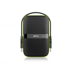 SILICON POWER External HDD Armor A60 2.5inch 4TB USB 3.0 IPX4 Black - Хард дискове, Карти памет, CD и DVD дискове