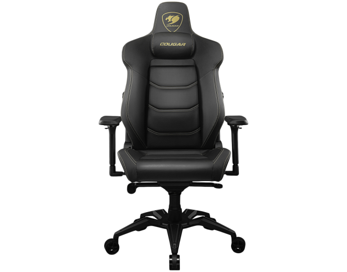 COUGAR Armor EVO Royal, Gaming Chair, Integrated 4-way lumbar support, Magnetic neck pillow memory foam, Breathable PVC leather, Full steel frame for sturdy support, 4D adjustable armrest, 5-star base and extra-size wheels, Support up to 160kg