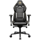 COUGAR Chair Hotrod Royal, Hyper-Dura leatherette, Micro suede-like texture, 150º Reclining, Piston Lift Height Adjustment, RocX, 4D Adjustable Armrest,Plus-Size Wheels, Class 4 Gas Lift Cylinder,