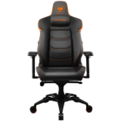 COUGAR Armor EVO, Gaming Chair, Integrated 4-way lumbar support, Magnetic neck pillow memory foam, Breathable PVC leather, Full steel frame for sturdy support, 4D adjustable armrest, 5-star base and extra-size wheels, Support up to 160kg - COUGAR GAMING