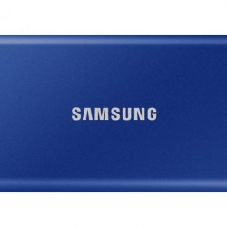 Твърд диск Samsung Portable SSD T7 1TB, USB 3.2, Read 1050 MB/s Write 1000 MB/s, Indigo Blue - Хард дискове, Карти памет, CD и DVD дискове