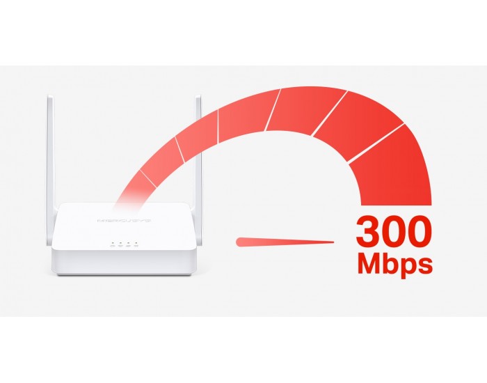 Рутер безжичен многорежимен Mercusys MW302R 300Mbps