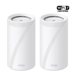 Безжична Wi-fi 7 Mesh система TP-Link Deco BE85(2-pack) BE19000 - Рутери и Суичове