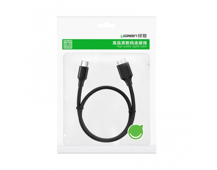 Кабел Ugreen USB Type-C към micro USB Type B 1м US312 20103 - черен