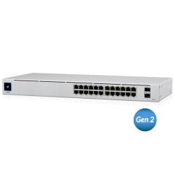 24-портов гигабитен комутатор Ubiquiti USW-24-POE Gen2 - Офис