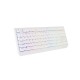 Клавиатура Genesis Gaming Keyboard Thor 230 TKL Wireless US White RGB Mechanical Outemu Red