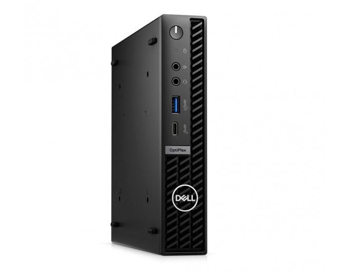 Настолен компютър Dell OptiPlex 7020 MFF Plus, Intel Core i5-14500 vPro (24MB cache, 14 cores, up to 5.0 GHz Turbo), 1 X 16GB DDR5, 5600, 512GB SSD PCIe M.2, Integrated Graphics, Wi-Fi 6E, Bulgarian Keyboard&Mouse, Ubuntu, 3Y PS