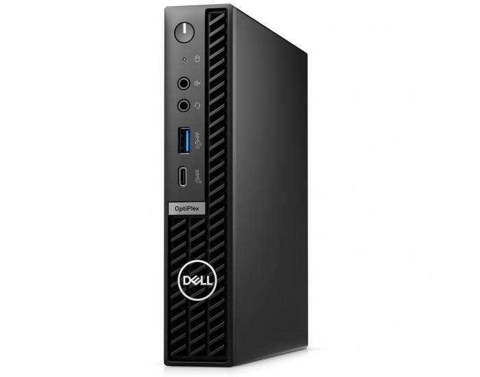 Настолен компютър Dell OptiPlex 7020 MFF Plus, Intel Core i5-14500 vPro (24MB cache, 14 cores, up to 5.0 GHz Turbo), 1 X 16GB DDR5, 5600, 512GB SSD PCIe M.2, Integrated Graphics, Wi-Fi 6E, Bulgarian Keyboard&Mouse, Ubuntu, 3Y PS