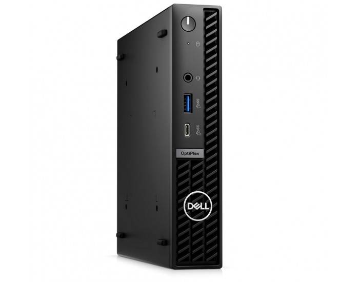 Настолен компютър Dell OptiPlex 7020 MFF, Intel Core i5-14500T vPro (24MB cache, 14 cores, up to 4.8 GHz Turbo), 1 X 8GB DDR5, 5600, 512GB SSD PCIe M.2, Integrated Graphics, Wi-Fi 6E, Bulgarian Keyboard&Mouse, W11Pro, 3Y PS