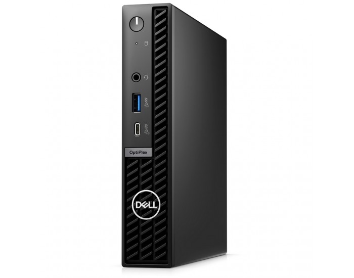 Настолен компютър Dell OptiPlex 7020 MFF, Intel Core i5-14500T vPro (24MB cache, 14 cores, up to 4.8 GHz Turbo), 1 X 8GB DDR5, 5600, 512GB SSD PCIe M.2, Integrated Graphics, Wi-Fi 6E, Bulgarian Keyboard&Mouse, W11Pro, 3Y PS