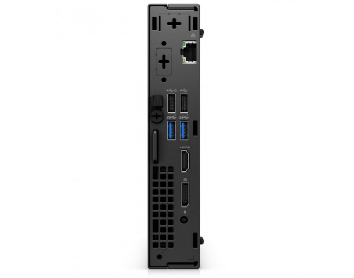 Настолен компютър Dell OptiPlex 7020 MFF, Intel Core i5-14500T vPro (24MB cache, 14 cores, up to 4.8 GHz Turbo), 1 X 8GB DDR5, 5600, 512GB SSD PCIe M.2, Integrated Graphics, Wi-Fi 6E, Bulgarian Keyboard&Mouse, Ubuntu, 3Y PS