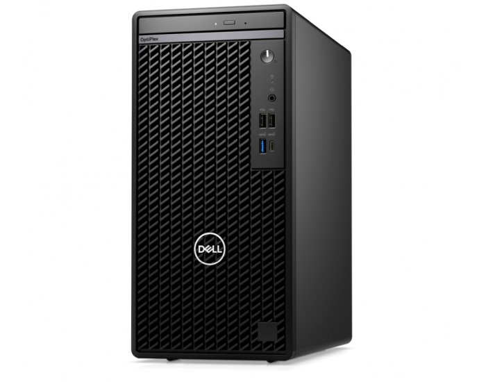 Настолен компютър Dell OptiPlex 7020 MT, Intel Core i5-14500 vPro (24MB Cache, 14 cores, up to 5.0 GHz), 8 GB: 1 x 8 GB, DDR5, 512GB SSD PCIe NVMe M.2, Intel Integrated Graphics, 8x DVD+/-RW, Bulgarian Keyboard&Mouse, 180W, Win 11 pro, 3Y PS