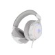 Слушалки Genesis Headset Neon 764 with microphone, RGB illumination, USB, White