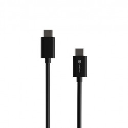 Кабел Natec USB-C(M) -> USB-C (M) 2.0 cable 1m pd 100w Black - Natec