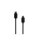 Кабел Natec USB-C(M) -> USB-C (M) 2.0 cable 1m pd 100w Black