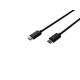 Кабел Natec USB-C(M) -> USB-C (M) 2.0 cable 1m pd 100w Black