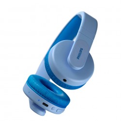 PHILIPS Kids Bluetooth headphones maximum volume limited to 85 dB blue - Tp_vision