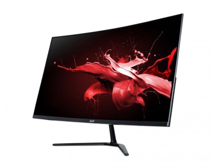 Монитор Acer Nitro ED320QRS3biipx, 31.5" Curved 1500R VA, Anti-Glare, ZeroFrame, FreeSync, 1ms(VRB), 3000:1, 250nits, 1920x1080 FHD, 180Hz, 2xHDMI, DP, Audio out, BluelightShield, Tilt, Black