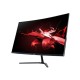 Монитор Acer Nitro ED320QRS3biipx, 31.5" Curved 1500R VA, Anti-Glare, ZeroFrame, FreeSync, 1ms(VRB), 3000:1, 250nits, 1920x1080 FHD, 180Hz, 2xHDMI, DP, Audio out, BluelightShield, Tilt, Black