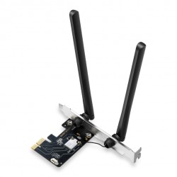 Безжичен Wi-Fi 6 5.2 PCIe Адаптер Mercusys MA86XE AXE5400 - Рутери и Суичове