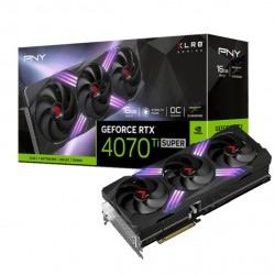 Видео карта PNY GeForce RTX 4070 Ti Super 16GB GDDR6X XLR8 Gaming VERTO Triple Fan OC - PNY