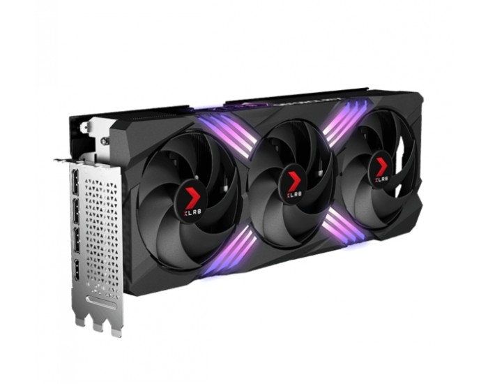 Видео карта PNY GeForce RTX 4070 Ti Super 16GB GDDR6X XLR8 Gaming VERTO Triple Fan OC